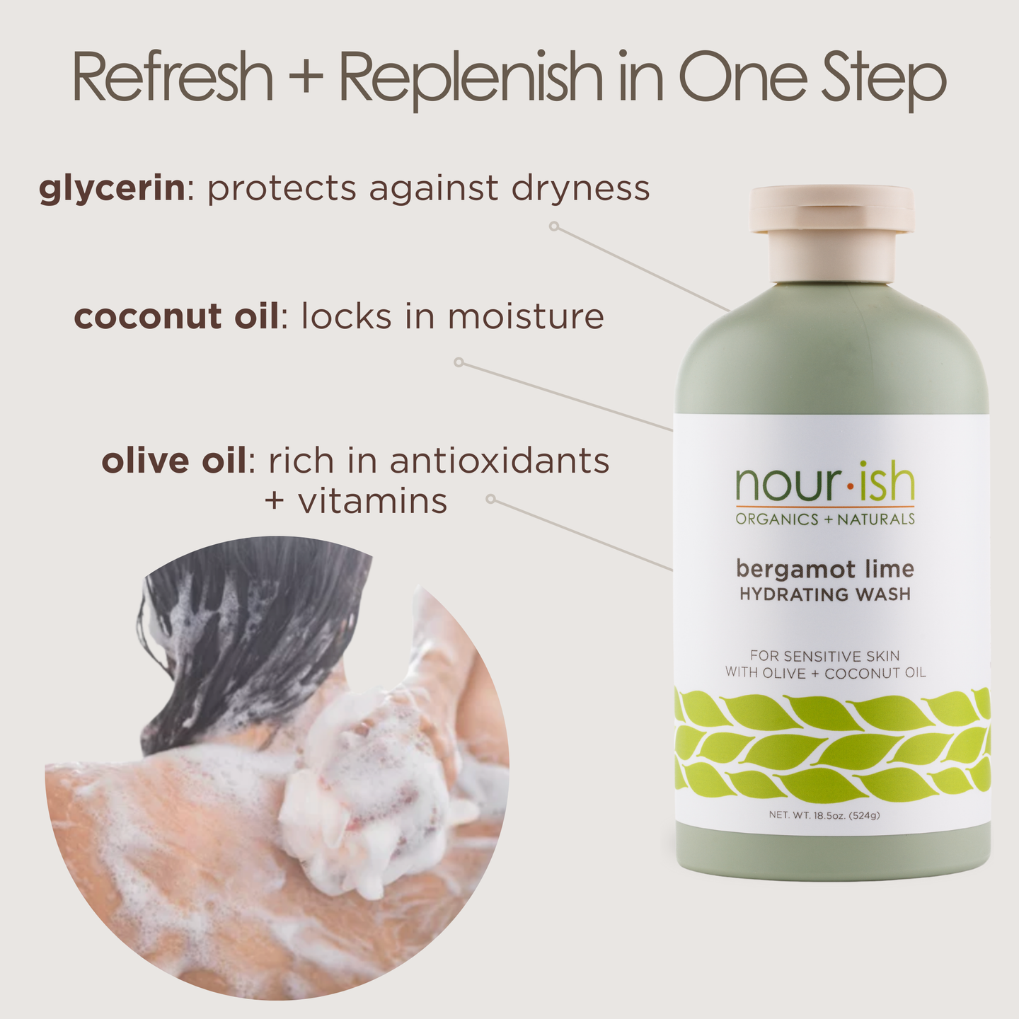 Bergamot Lime Hydrating Wash