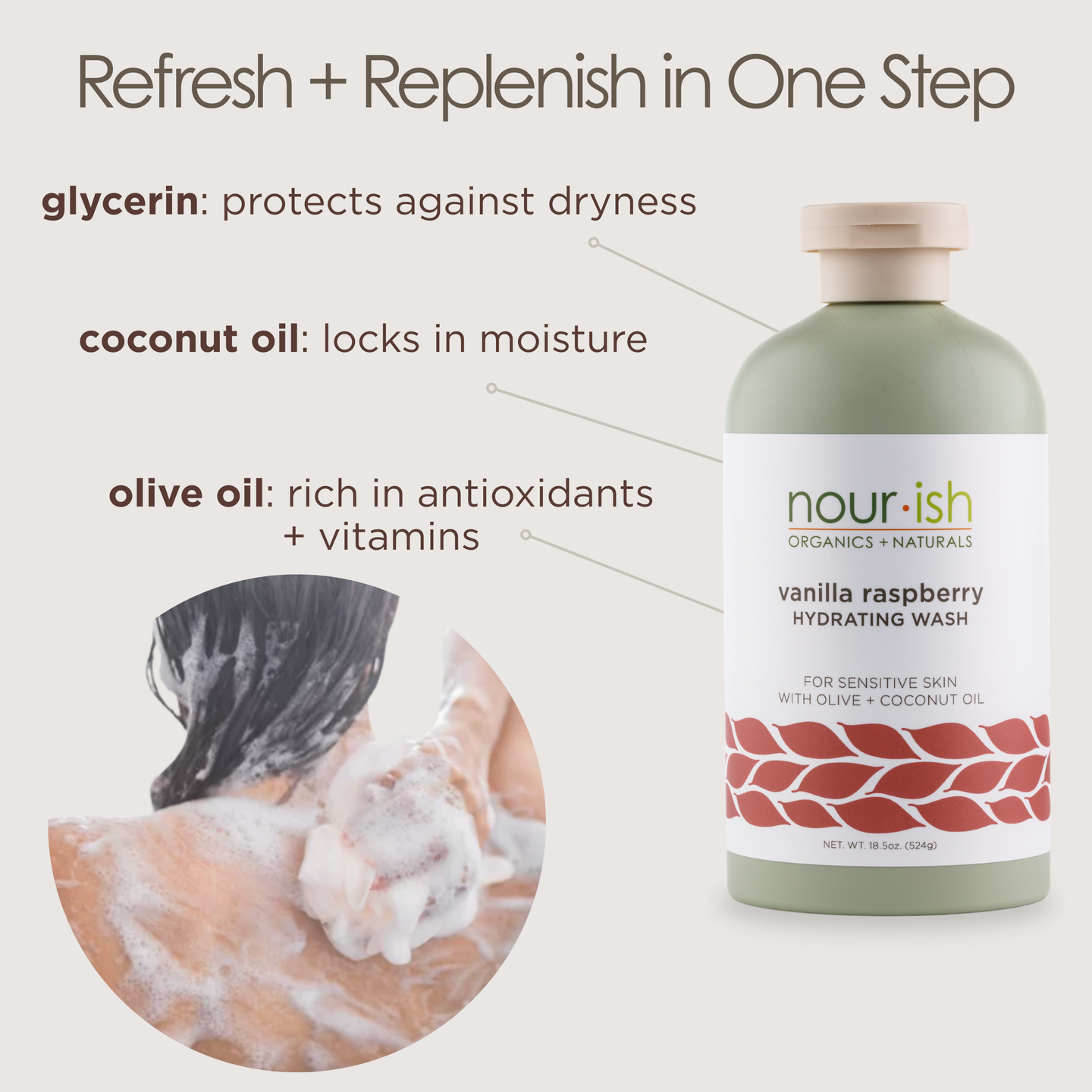 Vanilla Raspberry Hydrating Wash