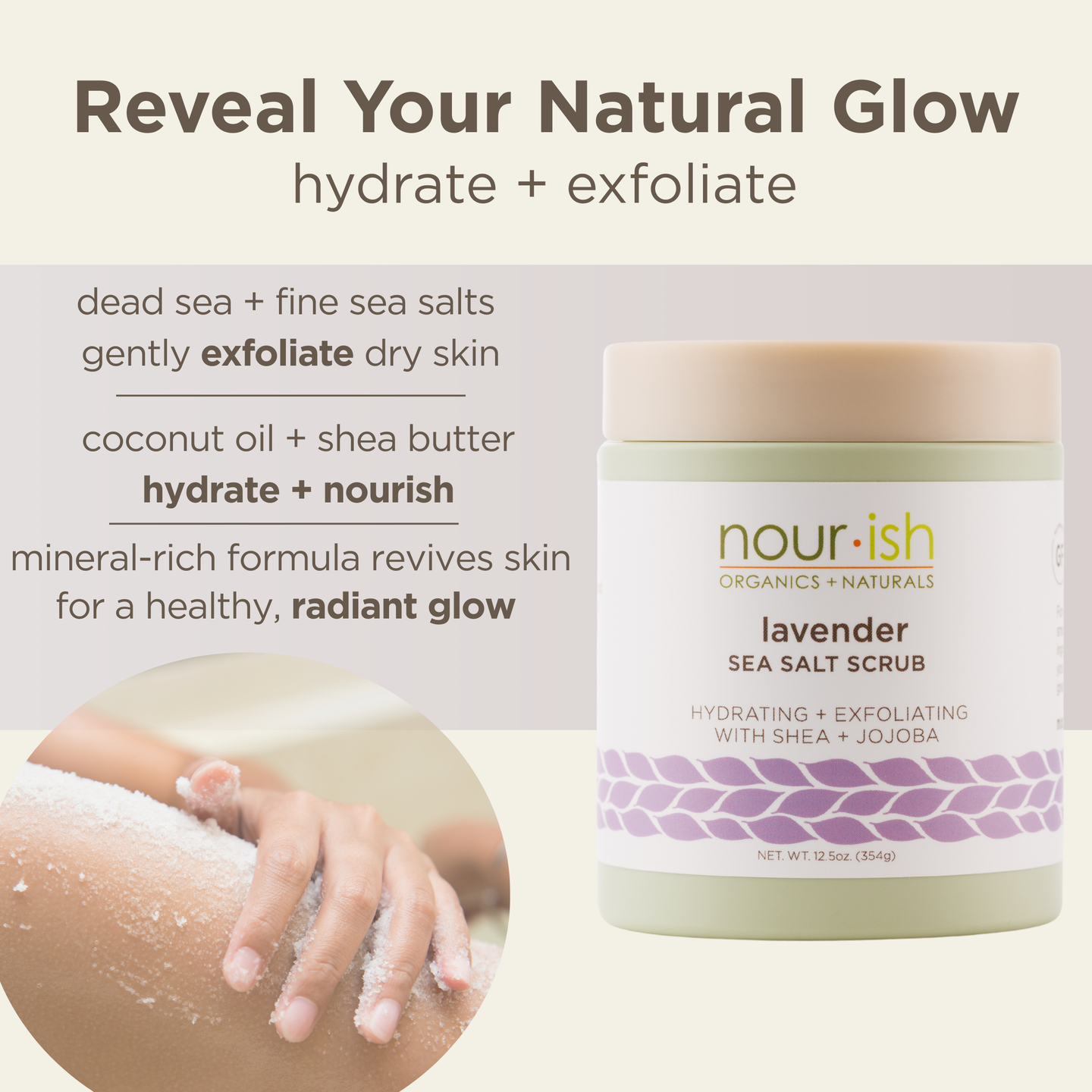 Lavender Salt Scrub